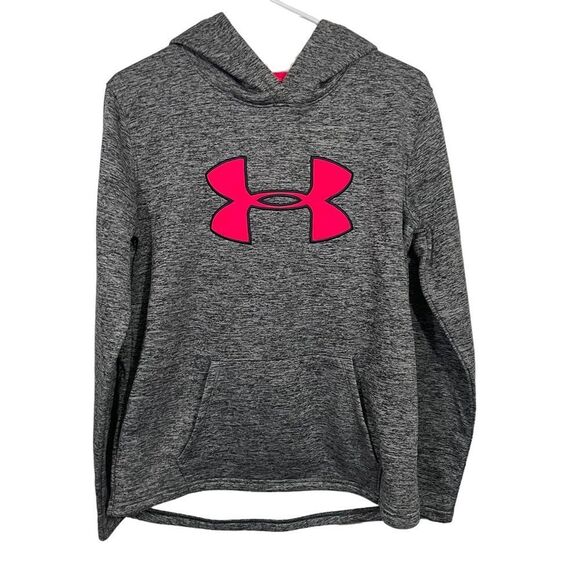Under Armour Grey Pullover Athletic Hoodie Sweatshirt - Picture 1 of 4